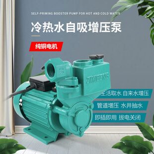自吸泵增压泵管道加压泵吸水泵抽水机抽水泵电动220v增压泵家用