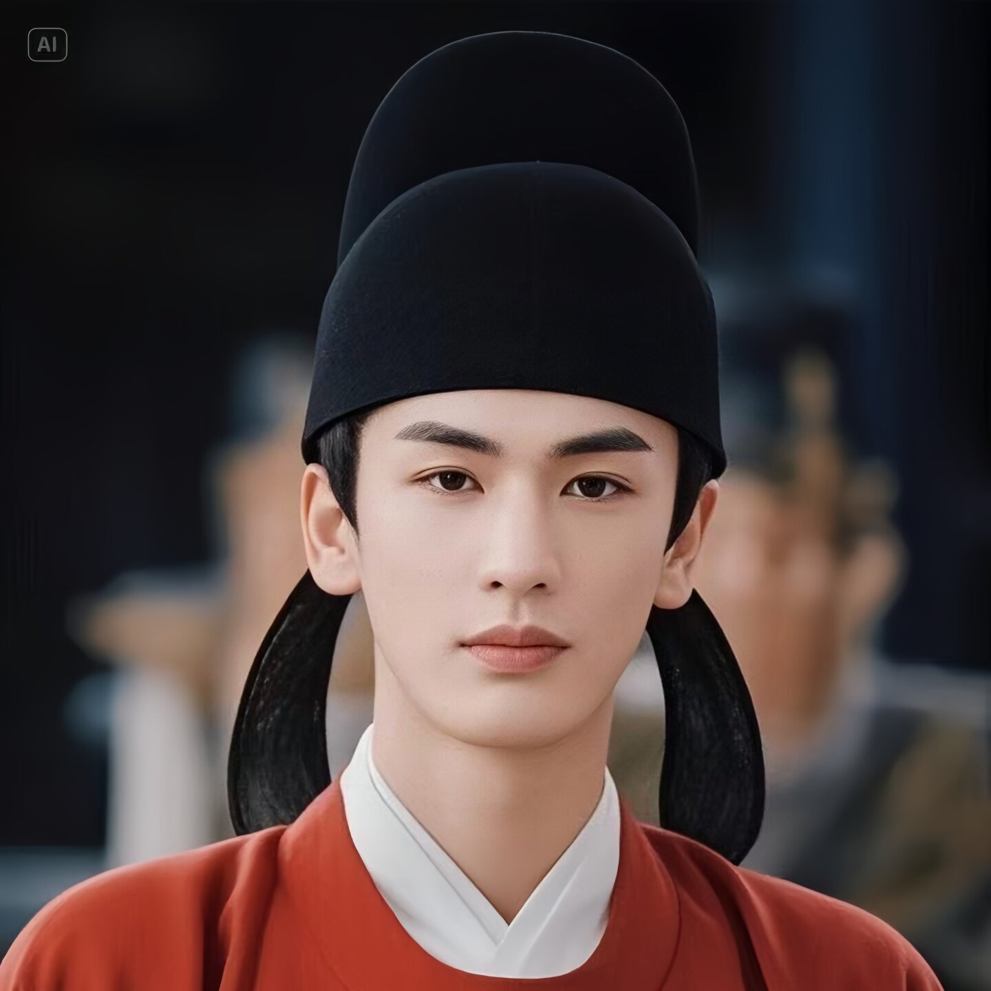 唐制帽子明朝乌纱帽善翼