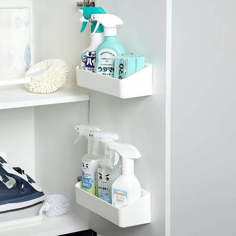 化妆室置物架壁挂式浴室厨房洗漱台贴墙上家用免打孔化妆品收纳盒,收纳整理,壁式收纳盒,淘宝优惠券,粉丝福利购,淘宝优惠卷