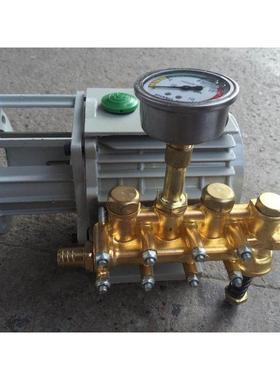 高压清洗机洗车泵280型380型388/398水泵220V铜压头泵体总成