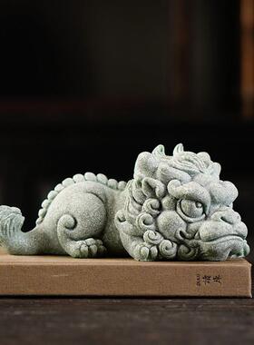 新中式天禄貔貅招财茶宠茶玩摆件创意瑞兽客厅桌面鱼缸造景装饰品