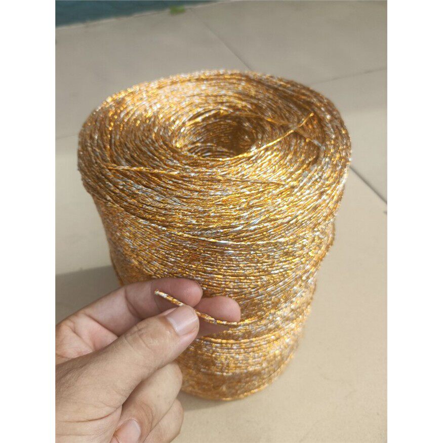 金绳编织袋包装绳温室番茄挂苗绳挂藤绳捆扎稻草绳拉枝绳叠线