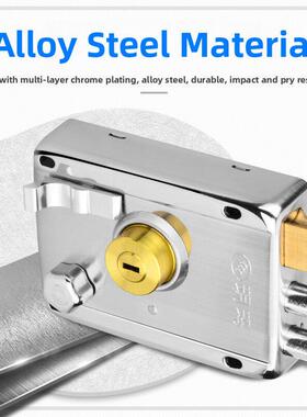 月马老式防盗门锁外门锁户门锁铁门木门门锁c级房门锁户锁