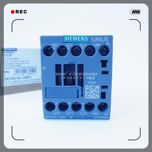全新原厂 交流接触器3RT6018-1AB01 24V50/60HZ