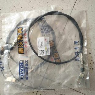 福田雷沃谷神水稻机收割机配件RG40G50油门线总成全柴