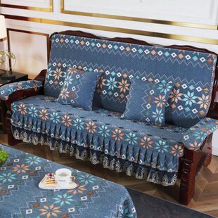 赞叶纺老式 春秋椅冬 实木沙发海绵坐垫带靠背加厚防滑木制红木老款