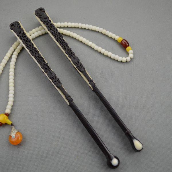 陈情令聂怀桑扇子聂导同款苏州工艺 9.5寸全乌木镂空雕刻文玩折扇,居家日用,扇子,淘宝优惠券,粉丝福利购,淘宝优惠卷