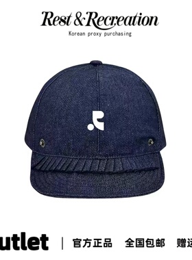 Restandrecreation花边牛仔潮帽