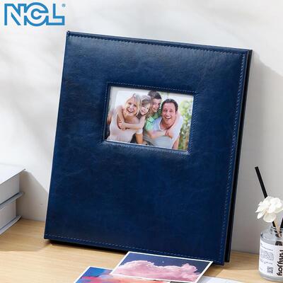 NCL6寸400张相册本大容量家庭影集纪念册插页式情侣相薄横竖收纳