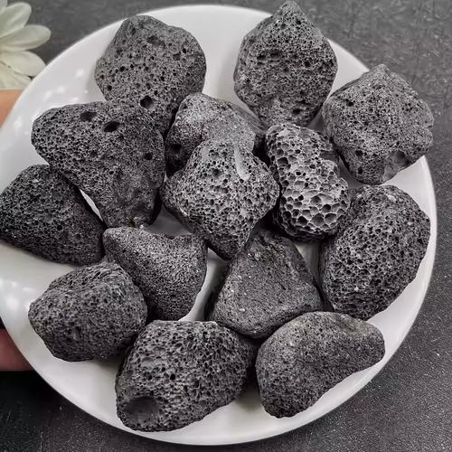 天然火山石原矿原料鱼缸