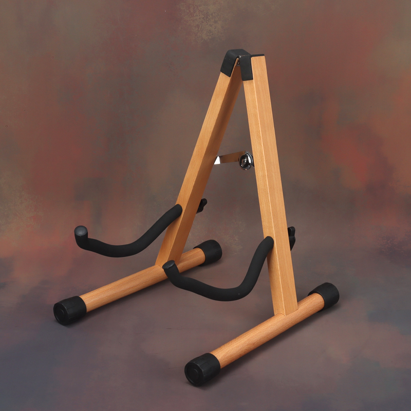 实木吉他架子立式支架落地吉他架A地架放置架尤克里里琴架小提琴