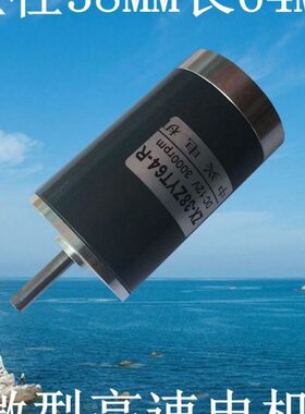 38反微型马达DCS直流电机 转速24V低压R12V小尺寸Z可调高速正