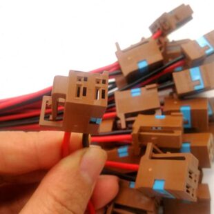 电机线1504插头2接插件40电动座椅m0尾或连接件线0汽车长线mm改装