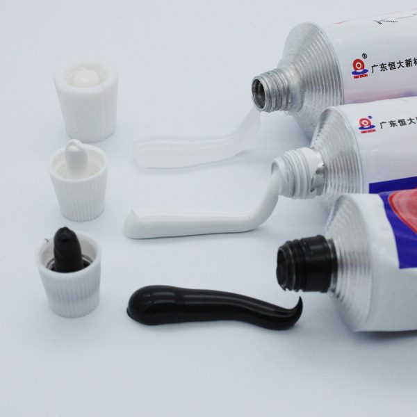 卡夫特K-5707T透明粘接有机硅胶电容固定粘接5707B黑色5707W白色