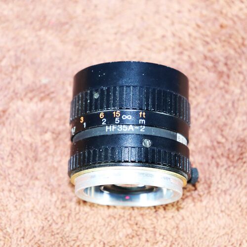 FUJINON LENS-JAPAN镜头 TV 1:E1.7/35 HF35A-2拆机件实物拍摄