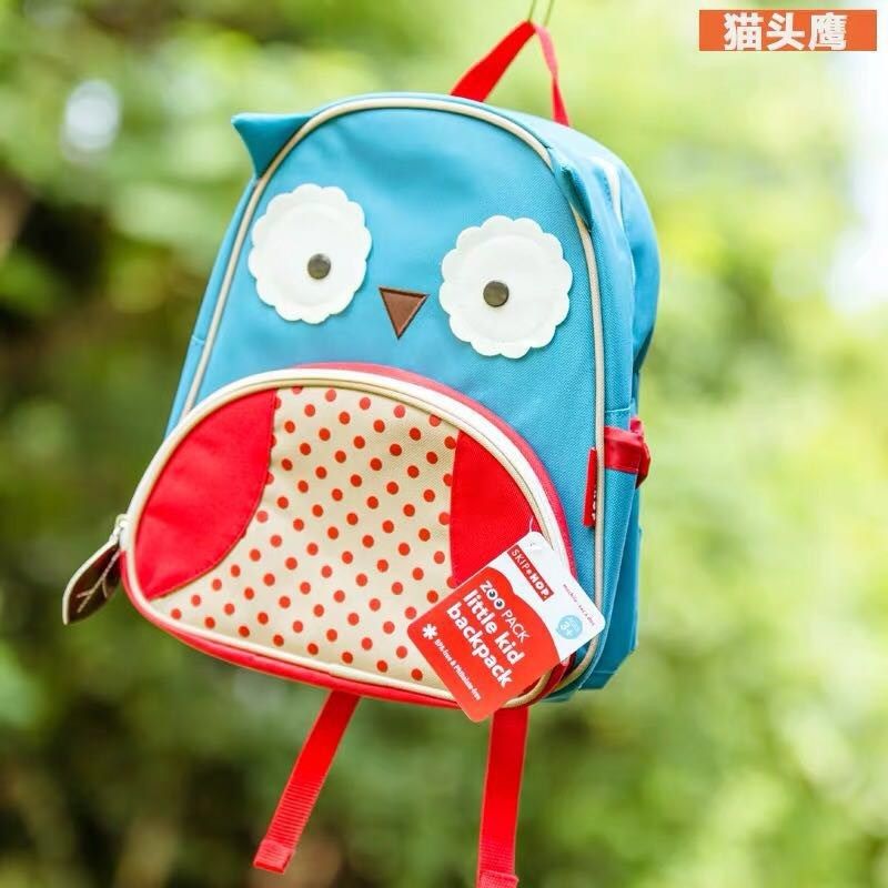 儿童书包幼儿园男女可爱卡通双肩包背包宝宝动物书包3-8岁