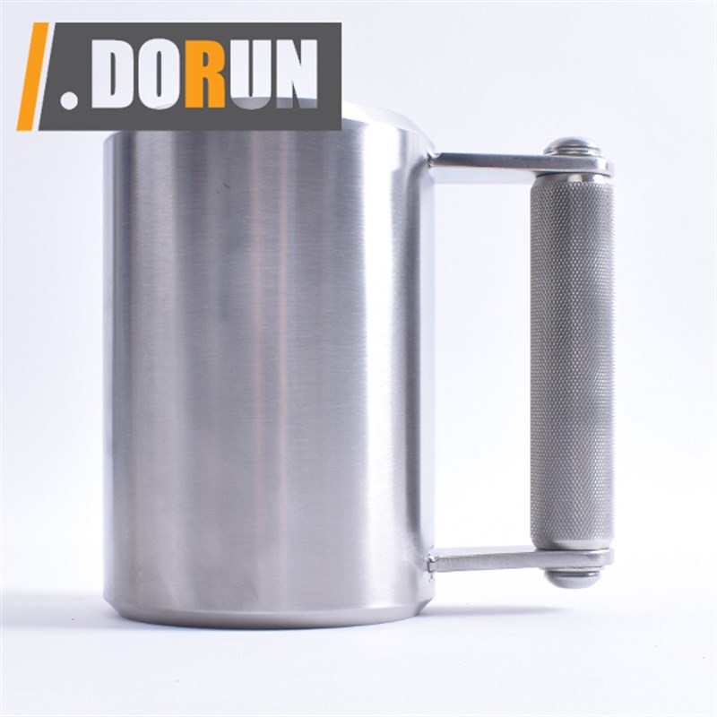 哑铃304不锈钢超重水杯健身L家用不锈钢哑铃杯