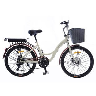 锂电助力自行车力矩传感10AH续航68公里城市通勤男女款助力自行车