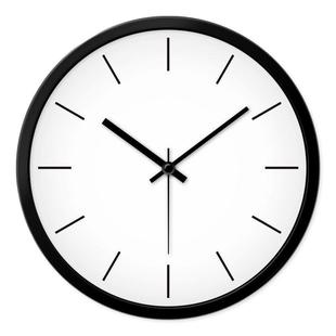 摩门现代简约挂钟客厅创意卧室静音时尚时钟电子石英钟表挂表酒店