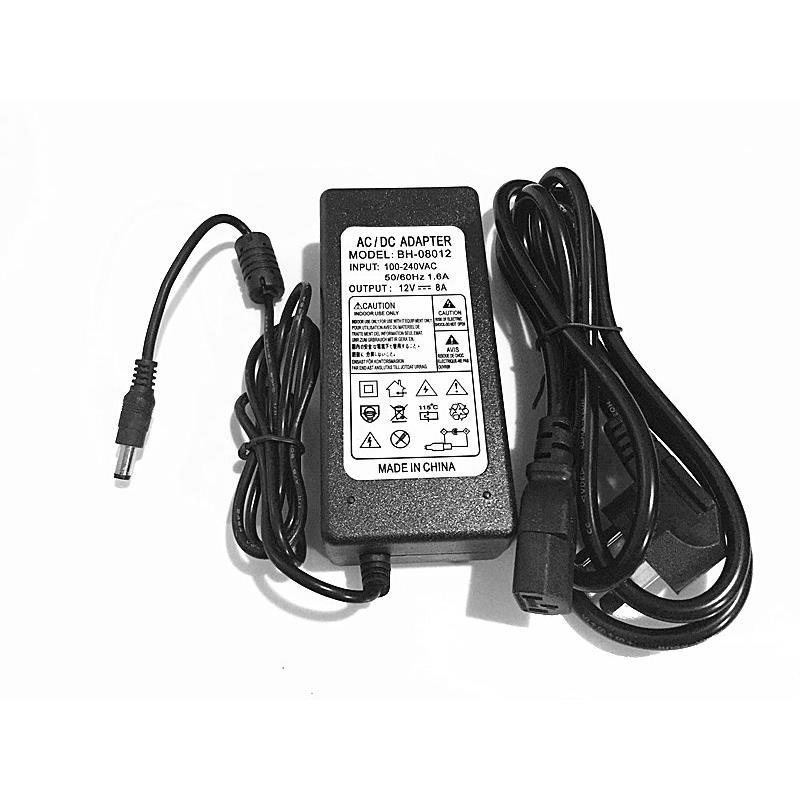 12V8A监控POE交换机摄像头直流开关电源适配器摄像机稳压保护室内