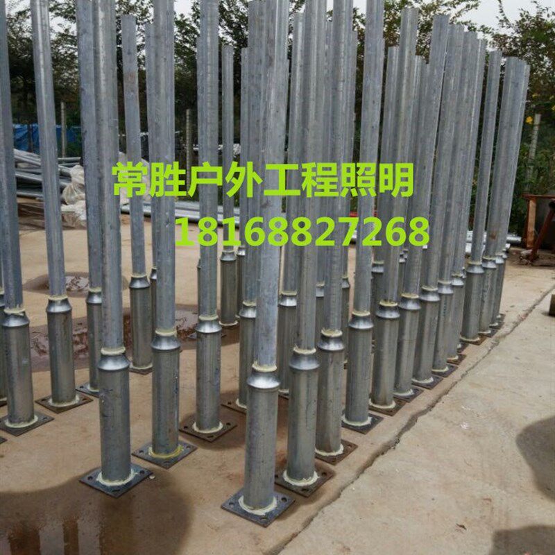 监控立杆百搭杆2米3米4米庭院灯杆路灯杆音箱立杆音柱立杆支架