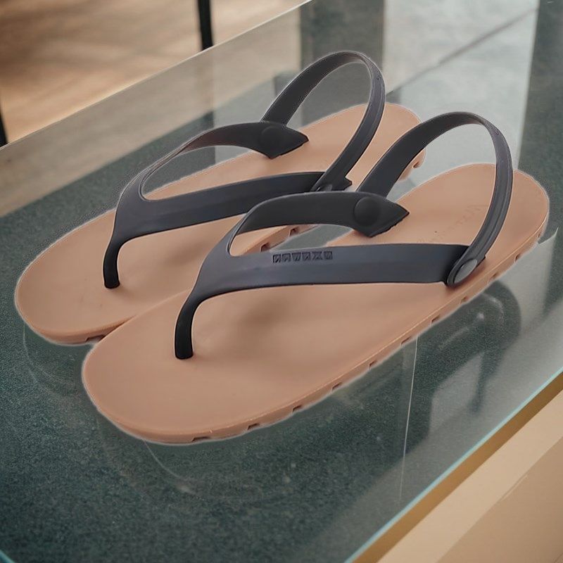 人字拖凉鞋男款橡胶轮胎底开车两用耐磨防滑透气不臭脚小码鞋情侣