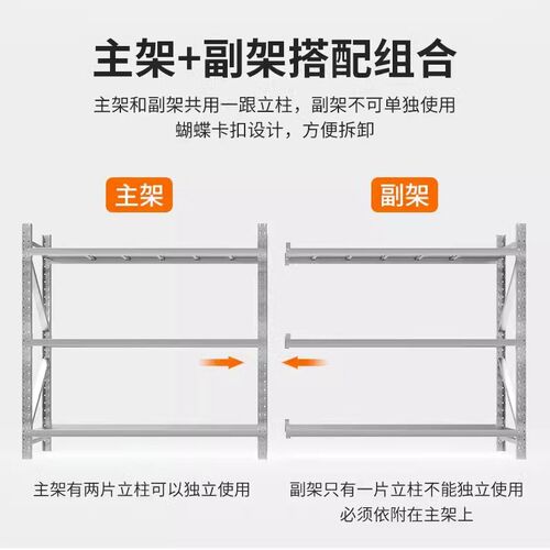 304不锈d钢重型仓储货架冷库地下室储物架车间多层可拆卸货架