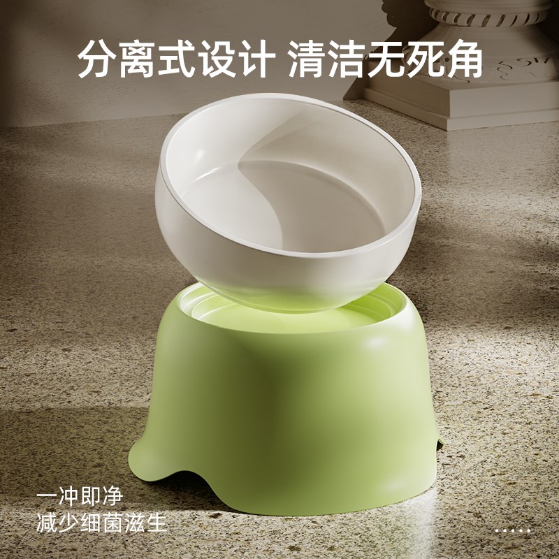 猫碗狗碗陶瓷防打翻狗食盆大容量狗饭盆喝水碗不锈钢饭碗宠物用品