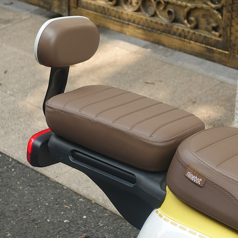 适用于九号电动车Q30C/Q90后座垫加宽加厚坐垫改装配件QMIX大坐垫