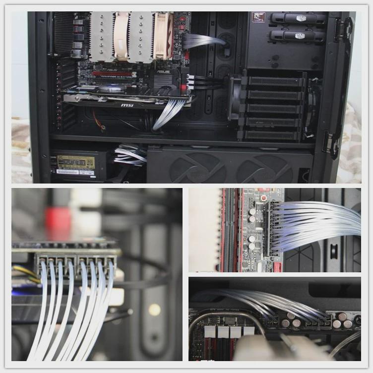 18AWG 透明特氟龙镀银线FF46-2 1平耐高温线  电源改造线 机内线