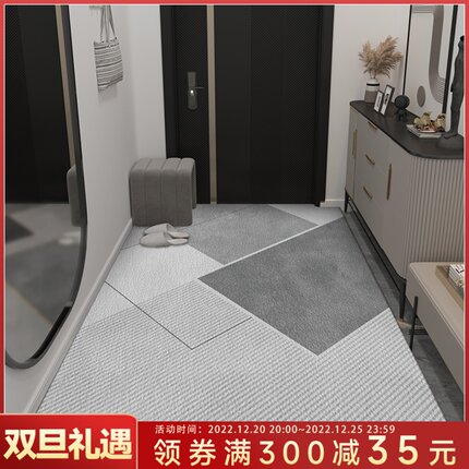 入户门玄关皮革地垫大门口门脚垫B进门门垫家用可擦免洗pvc地毯垫