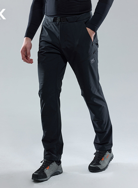 X-BIONIC 风岚中量软壳裤男 防泼水耐磨弹力防风户外徒步登山长裤