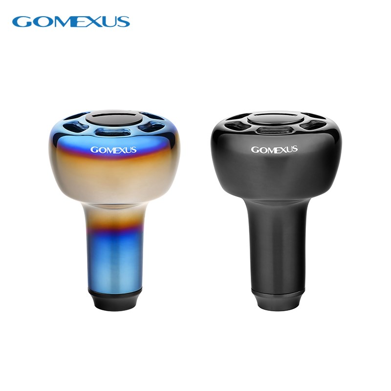 Gomexus革梦士雷强鼓轮海钓水滴轮纺车轮握丸路亚渔线轮改装配件图片