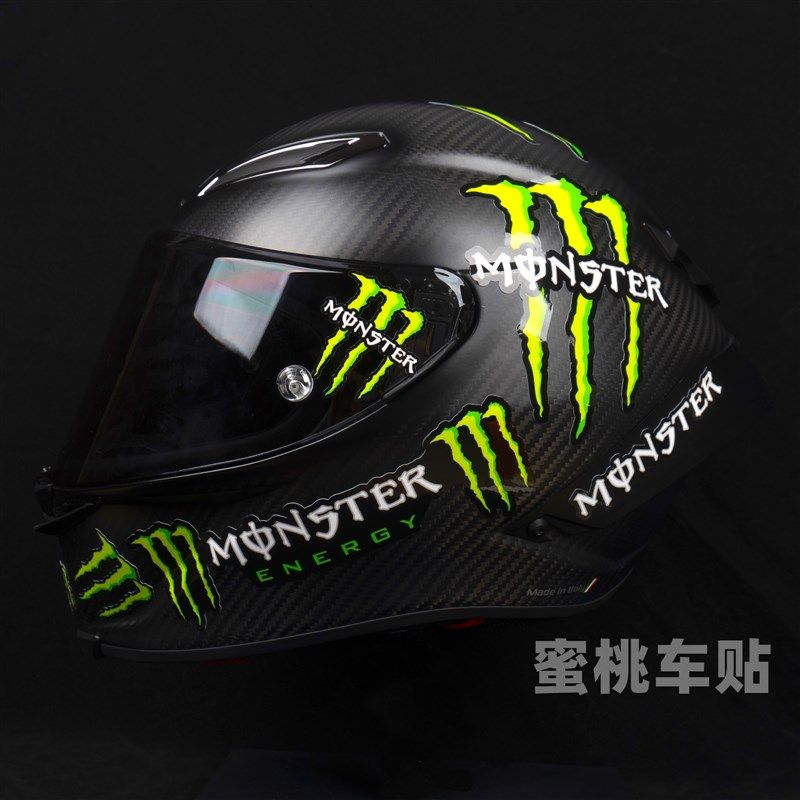适用于AGV K1S PISTA K1S K3SV K5S L头盔 镜片装饰 改装 反光贴