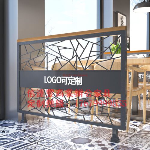 铁艺楼梯扶手阳台护栏走廊装饰栏杆围栏阁楼栏杆漫咖Y啡矮隔断定
