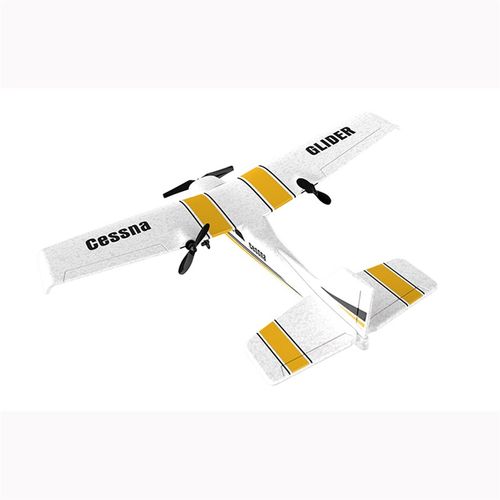 遥控固定翼滑翔机赛斯纳学生儿童玩具民航客机易学耐摔初学者飞机