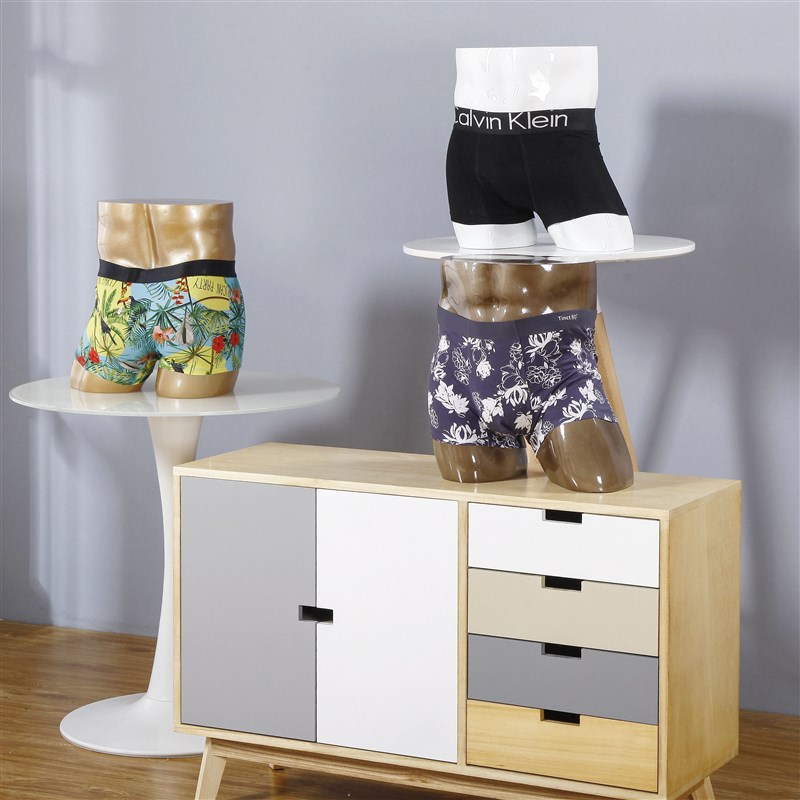 内衣模特道具女男半身台模胸罩内衣店内裤橱窗泳衣模型人体展示架