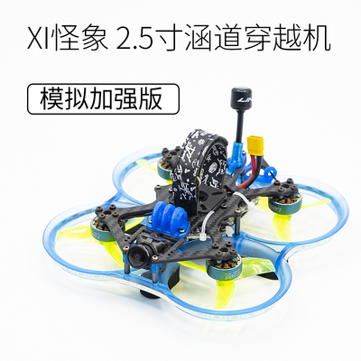 新品 怪象25f穿越机套装 2.5寸涵道 倒置模拟 到手飞套机 5.8G FP