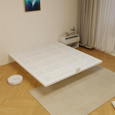 小洞洞网红悬浮床镀锌钢床铝合金床架不锈钢床铝型材悬浮床架金属