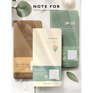 NOTE FOR 周记手帐week本《絮语无声》weeks手帐本硬面周记本文艺