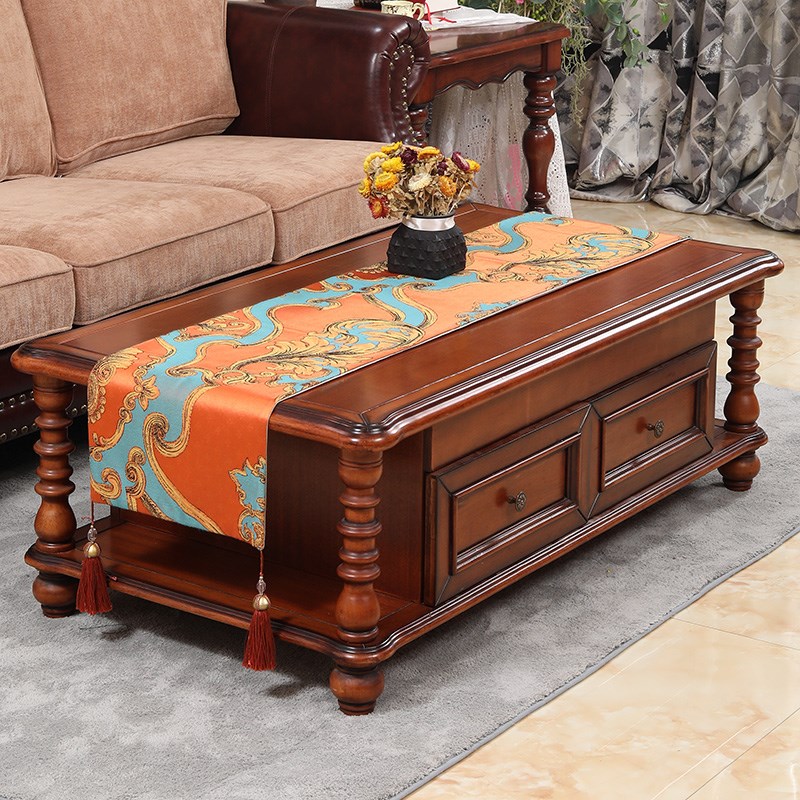 西尔维娅心想事成茶几斗柜床旗适用