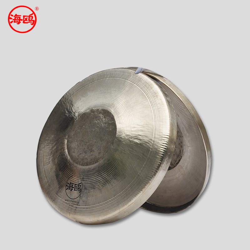 海鸥精品专业响铜铜锣30CM大苏锣锣鼓镲预警防汛锣铜锣打击乐器