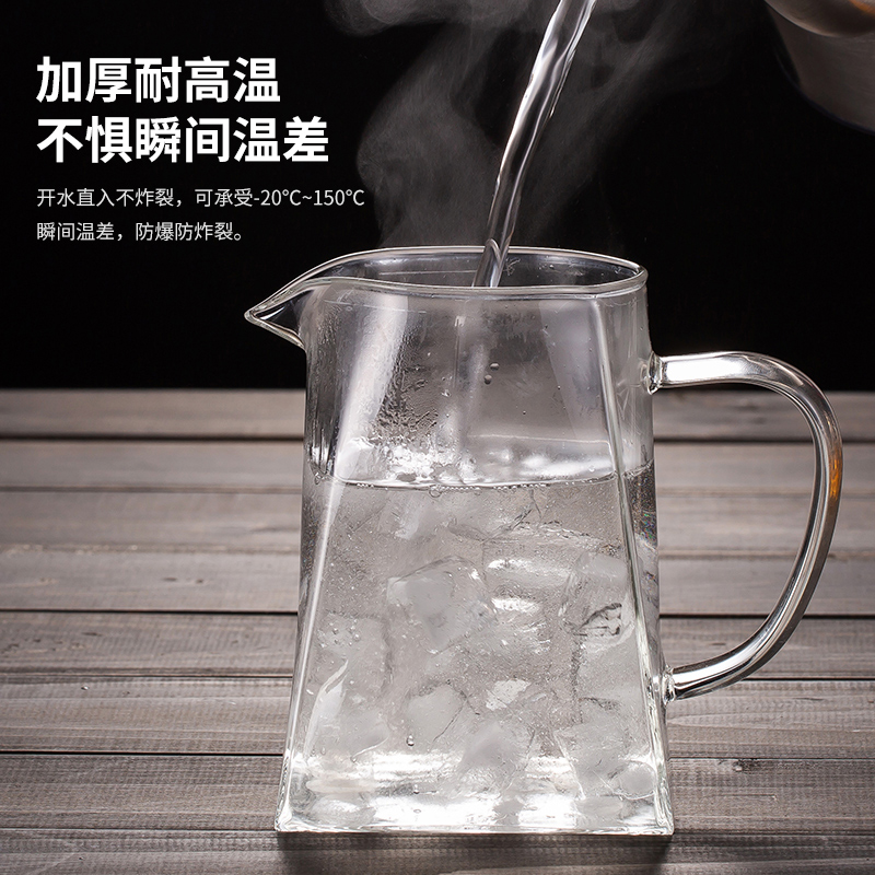 玻璃茶壶家用耐高温茶水分离过滤泡茶壶办公室花茶壶加厚茶具套装