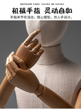 服装店儿童模特道l具橱窗展示架半身韩版假人偶体带头男女小孩模
