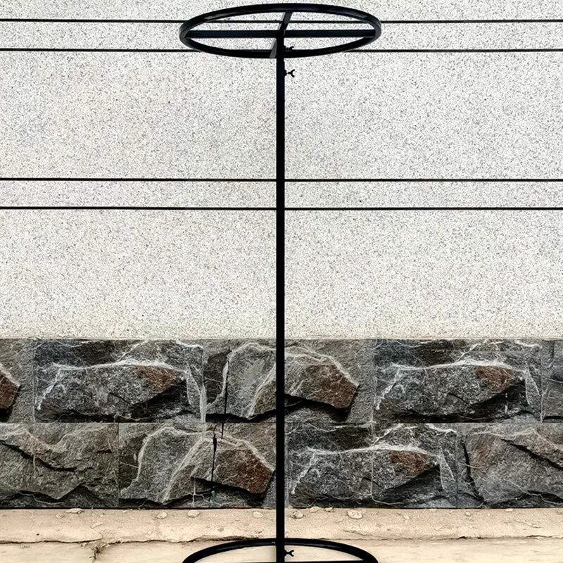婚庆道具线帘圆环吊环落地架子圆形铁艺花环路引舞台装饰立杆伸缩