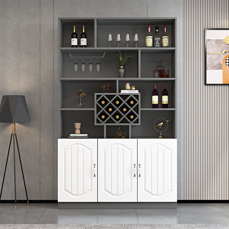 酒柜隔断柜靠墙家用客厅门厅柜现代简约玄关柜小户型储物红酒柜子