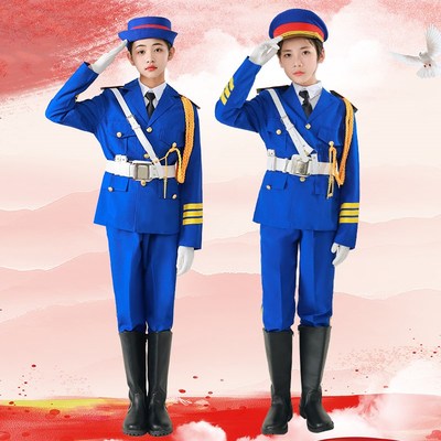 幼儿园升旗手服幼儿升旗仪式服装中小学生鼓号队少儿升旗服装套装