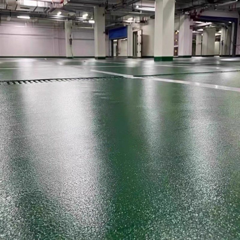 微珠橘皮聚氨酯地坪漆超耐磨抗刮伤地坪漆高硬度耐地面水泥地板漆