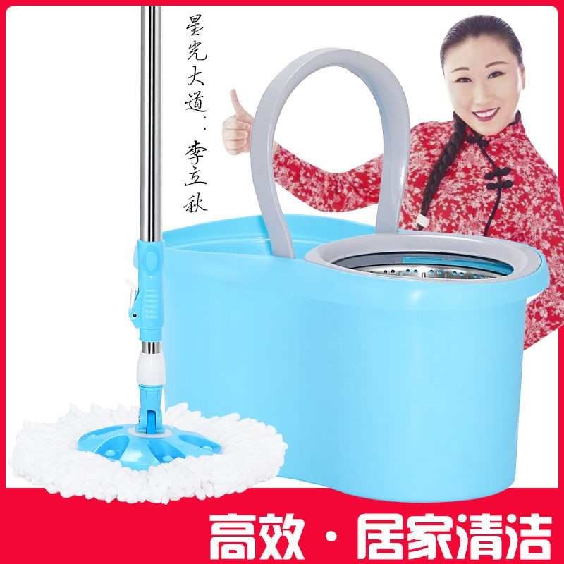 家拖布免手神旋转用好加大拖把洗拖懒人拖把桶拖地墩布