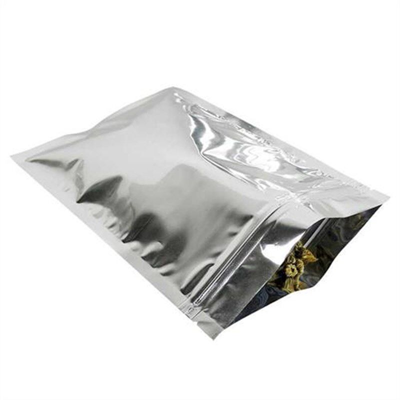 茶叶铝箔包装袋镀铝箔自立自封袋大号自封拉链锡箔密封袋铝箔铝塑